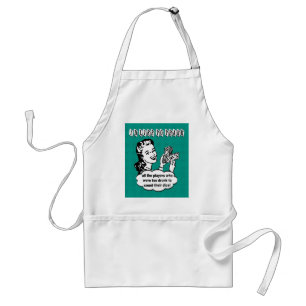 Funny Dice - I'd Like To Thank Adult Apron
