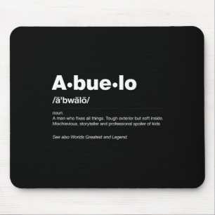 Funny Dictionary Definition Fathers Day Gift Grand Mouse Pad