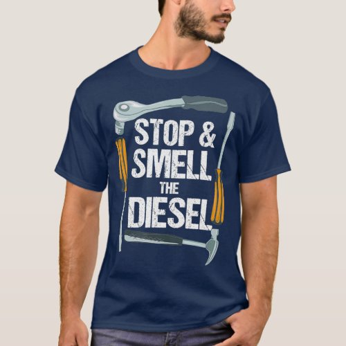 Funny Diesel Mechanics Gift  Diesel Truck Pickup T_Shirt