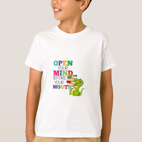 funny diner _open your mind_ T_Shirt