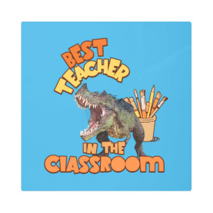 Funny Dinosaur Art Teacher Classroom Humor Design
