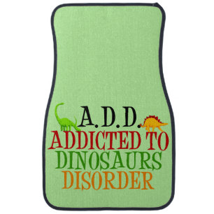 Funny Dinosaur Car Mat