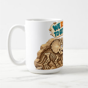 Funny Dinosaur Fossil Humor Coffee Mug