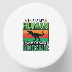 Funny Dinosaur Human Costume Halloween Mini Candle Favors