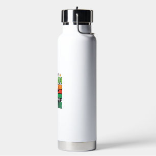 Funny Dinosaur Human Costume Halloween Water Bottle