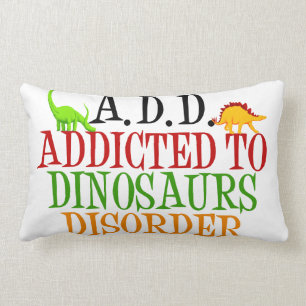 Funny Dinosaur Lumbar Pillow