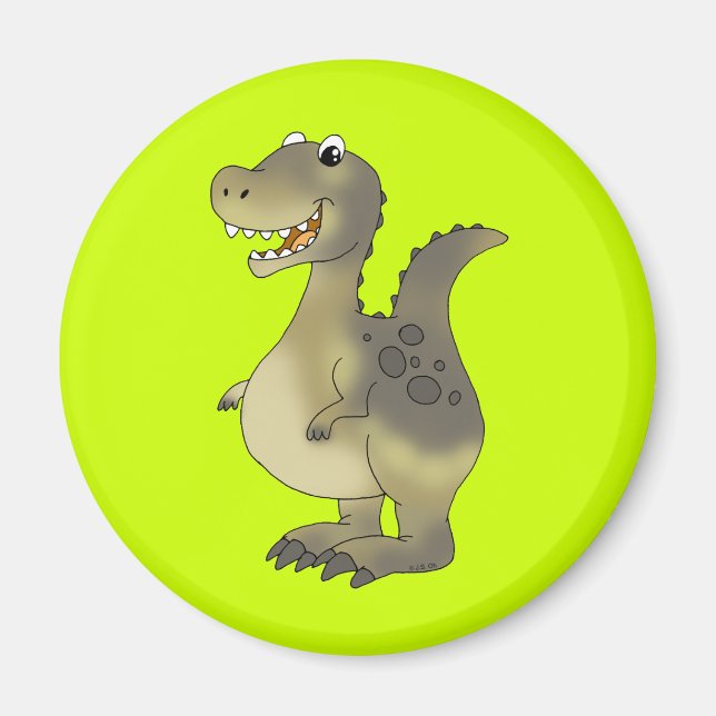 Funny dinosaur magnet (Front)