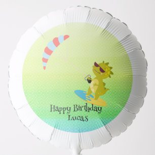 Funny dinosaur Paraglider Board School party kids Balloon
