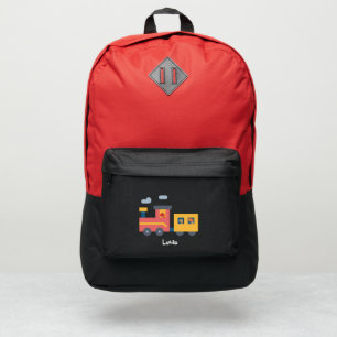 Funny dinosaur train truck boy Back to School boy Port Authority® Backpack