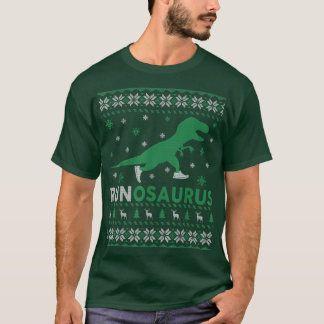 Funny Dinosaur Ugly Christmas Sweater For Women Me