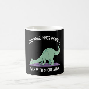  Funny Dinosaur Yoga: Find Your Inner Peace With  Coffee Mug