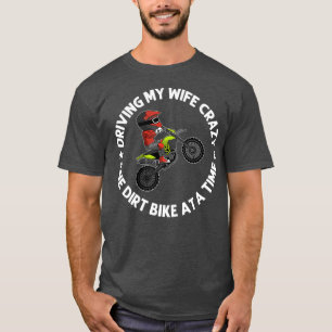 Funny Dirt Bike Gift For Men Dad Motocross Rider T-Shirt