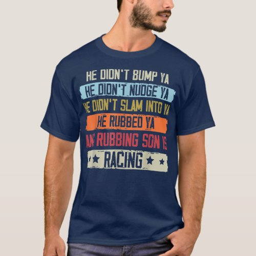 Funny Dirt Track Racing Sprint Car Speedway Racer  T_Shirt