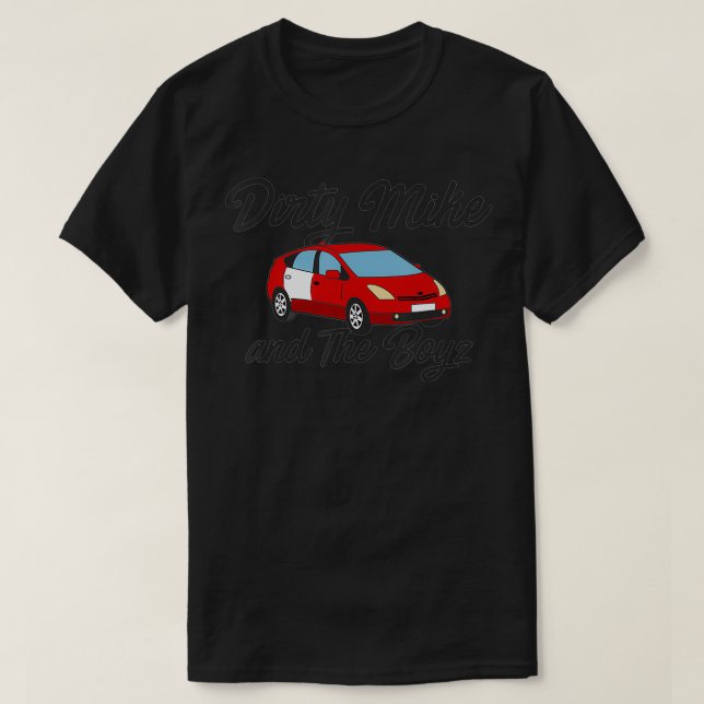 Funny Dirty Mike and The Boys Soup Kitchen Hybrid  T-Shirt (Design Front)