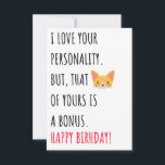 Funny dirty naughty happy birthday card for her<br><div class="desc">If you are looking for some happy birthday gift ideas for her,  this funny dirty and naughty birthday card with wishes message and quotes will surely interest you. This birthday card can be a perfect gift for wife,  for spouse,  for her,  for girls,  for women,  for fiancée,  for girlfriend.</div>