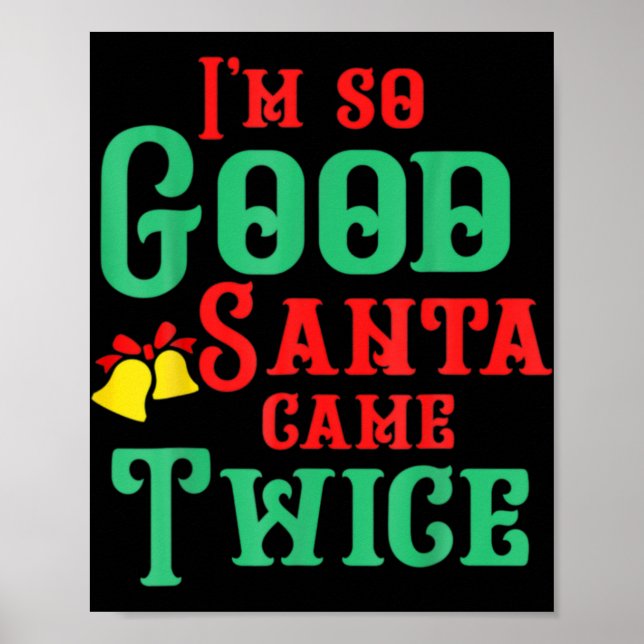 Funny Dirty Naughty Inappropriate Christmas T Shir Poster (Front)