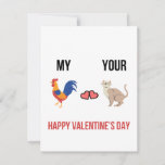 Funny Dirty Naughty Valentines Card for her
