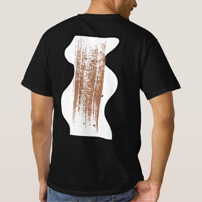 Funny Dirty Toilet Paper T-Shirt (Back)