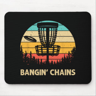 Funny Disc Golf Design For Men Women Kids Disc Gol Mouse Pad