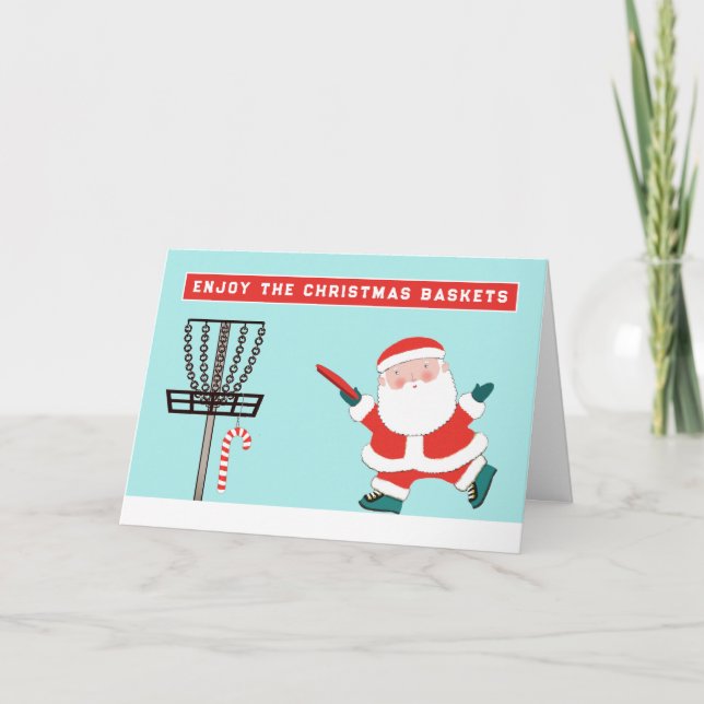 Funny Disc Golf Gift Card (Front)