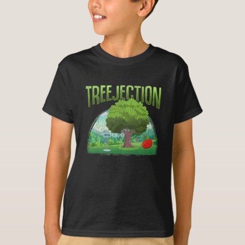 Funny Disc Golf Humor Tree Fun T_Shirt