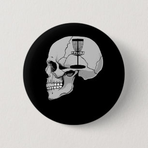 Funny Disc Golf In My Mind Button