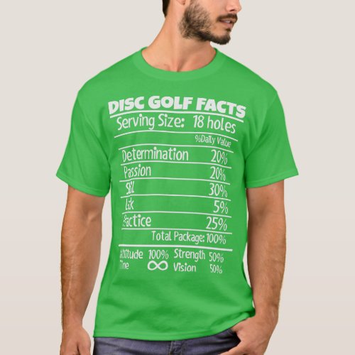 Funny Disk Golf Facts T_Shirt