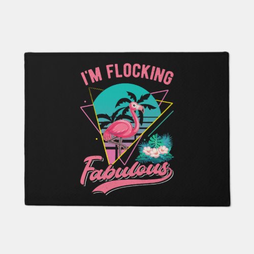 Funny Diva Fabulous Flamingo Lover Doormat