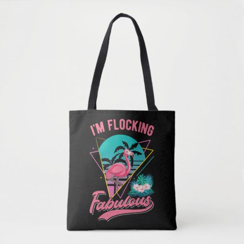 Funny Diva Fabulous Flamingo Lover Tote Bag