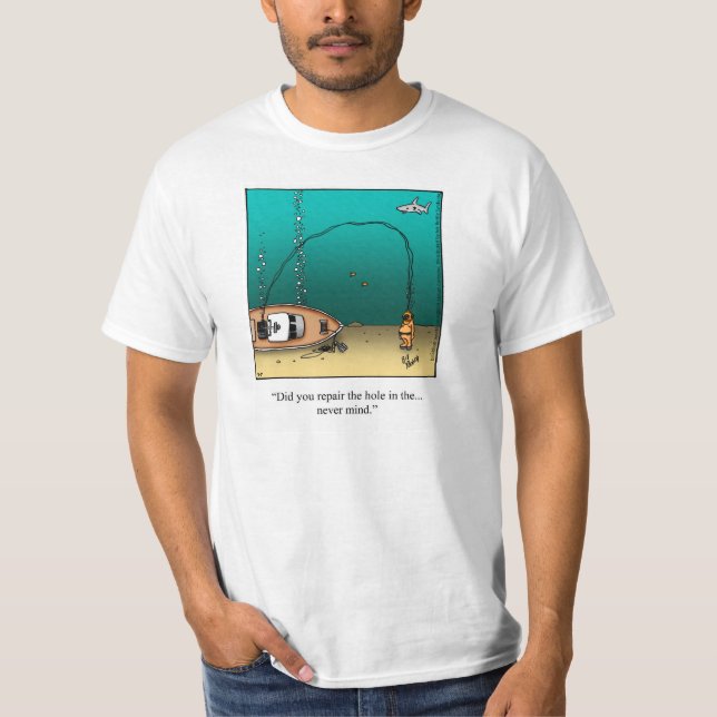 Funny Diving humor Tee Shirt (Front)