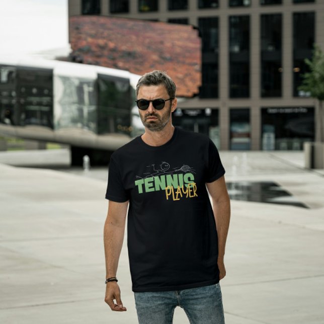 Funny Diving Tennis Player T-Shirt for Athletes (Creator Uploaded)