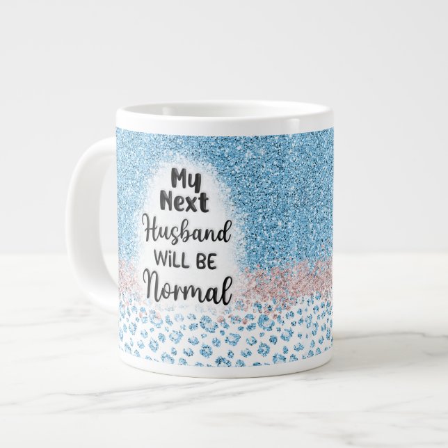 Funny Divorce Coffee Mug for Her, Next Husband (Front Left)