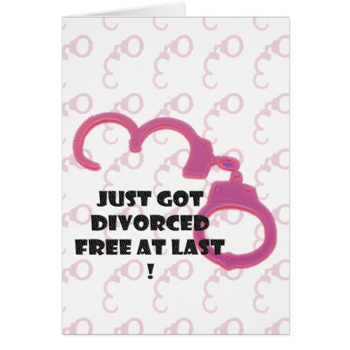 Funny Divorce free at last