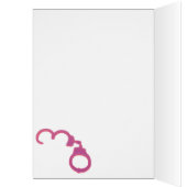 Funny Divorce free at last Cards (Inside (Left))