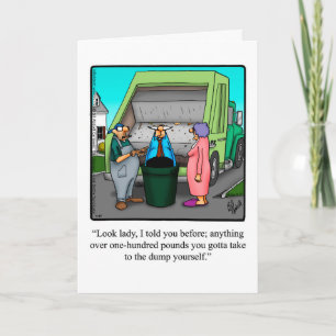 Funny Divorce Humor Greeting Card