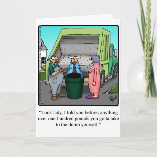 Funny Divorce Humor Greeting Card