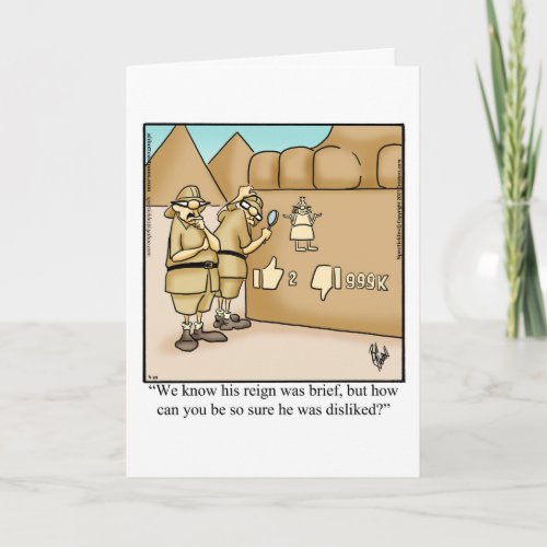 Funny Divorce Humor Greeting Card For Her