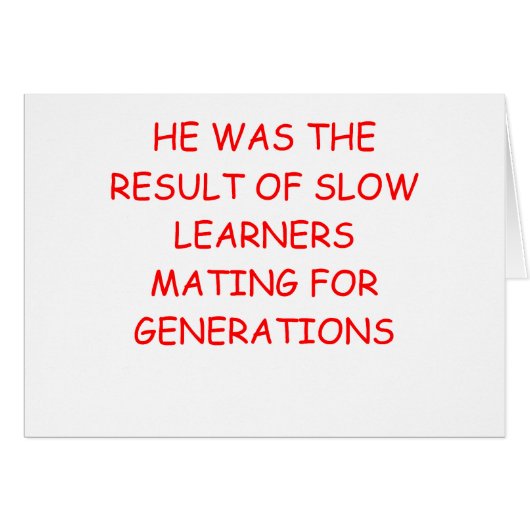 funny divorce joke cards (Front Horizontal)