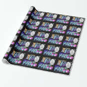 Funny Divorce My Ex & Yours Wrapping Paper