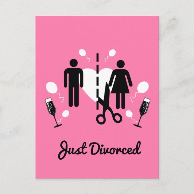Funny Divorce Party Invitations    (Front)