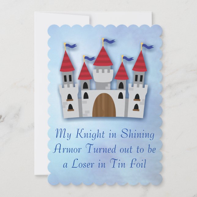 Funny Divorce Party Invite Invitations (Front)