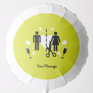 Funny Divorce Survivor Sympathy Balloon