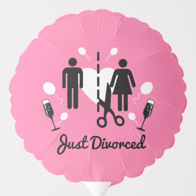 Funny Divorce Sympathy Gifts  Balloon (Front)
