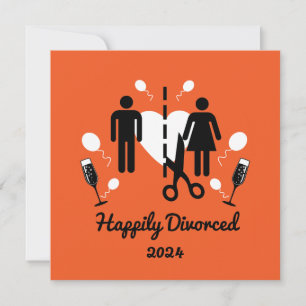 Funny Divorce Sympathy Gifts  Card