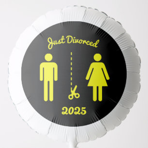 Funny Divorce Sympathy Party Balloon