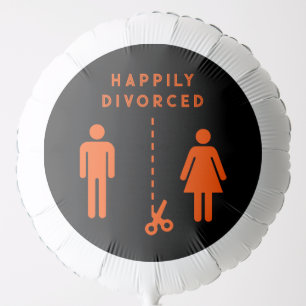 Funny Divorce Sympathy Party Balloon