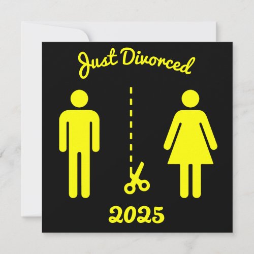 Funny Divorce Sympathy Party Card