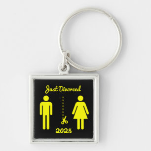 Funny Divorce Sympathy Party Keychain