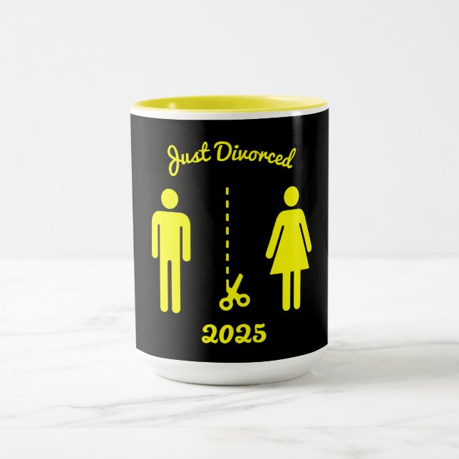 Funny Divorce Sympathy Party Mug (Center)