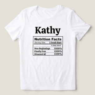Funny Divorced AF New Beginnings Divorce Humor Mom Tri-Blend Shirt